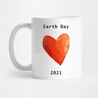 Red Heart for Earth Day 2021 Mug